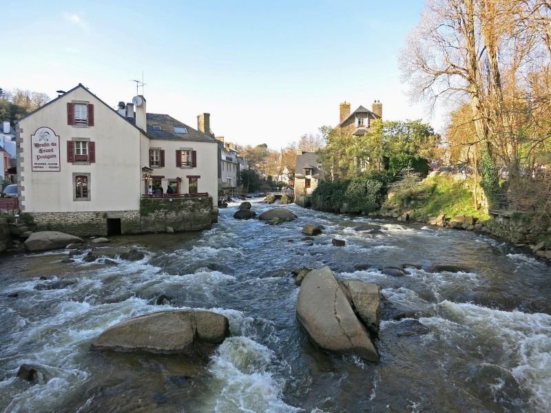 Pont-Aven et sa rivière l'Aven